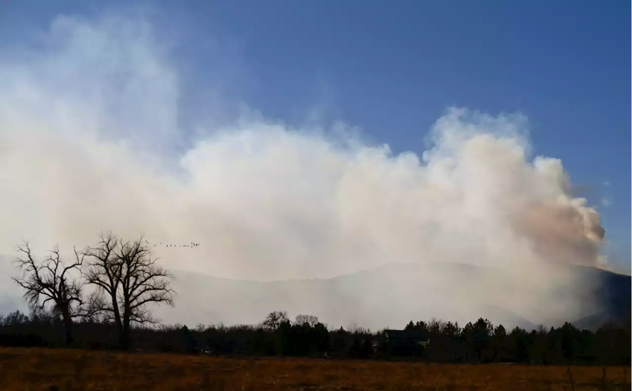 Wildfire in Sunshine Canyon forces evacuations in Boulder County