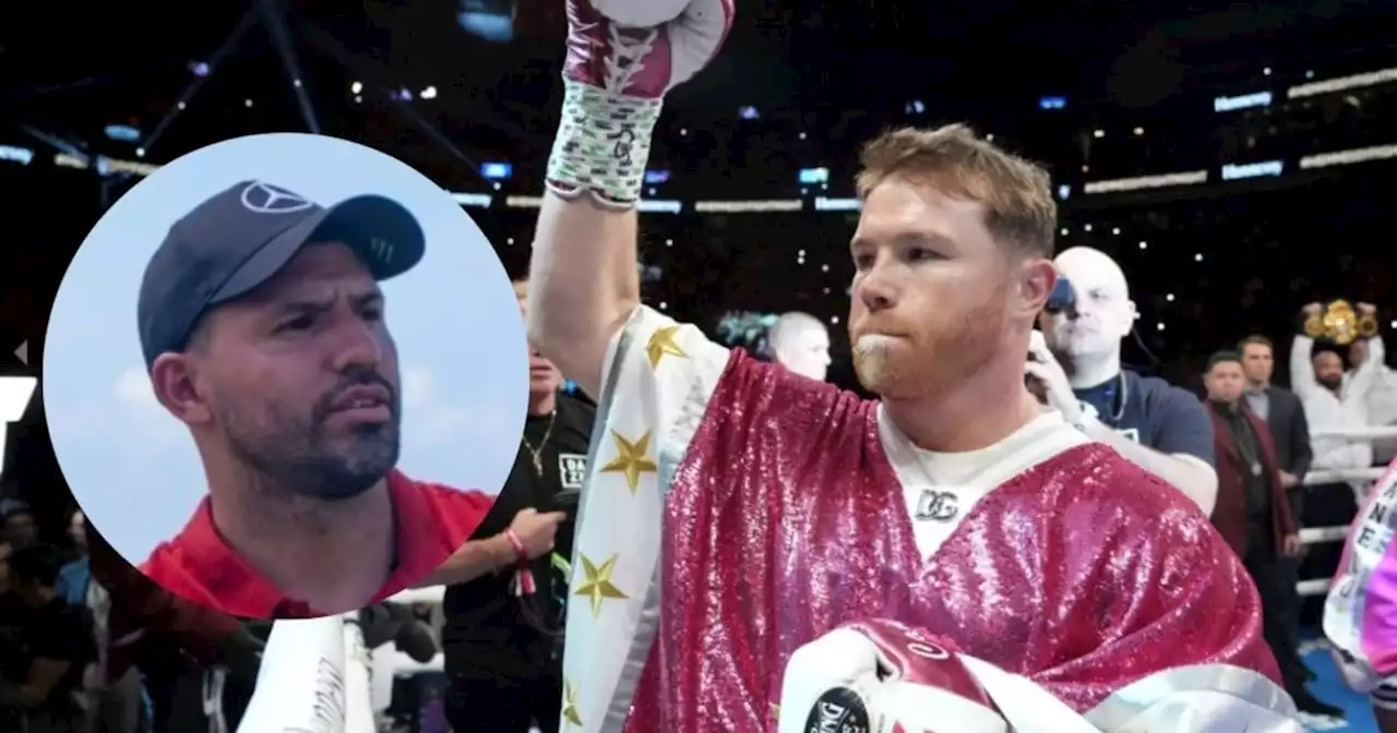 Canelo y Kun Agüero se reconciliaron: 'Borrón y cuenta nueva'