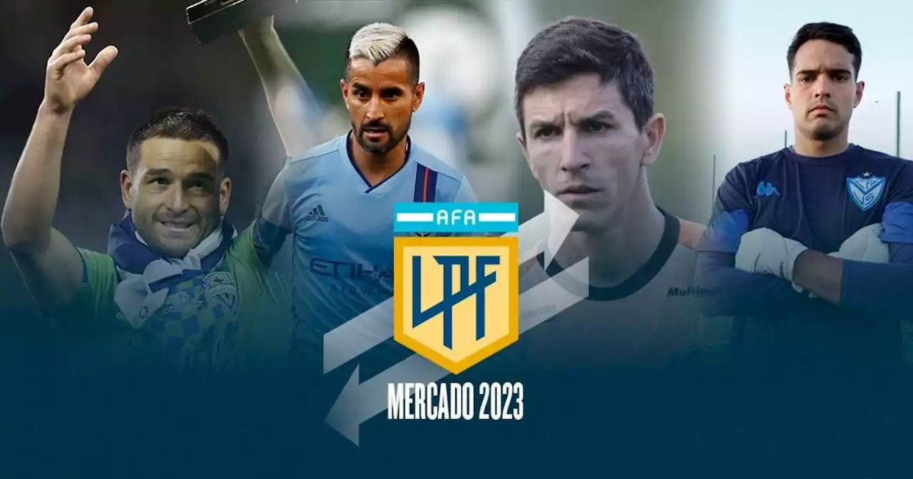 Mercado de pases 2023: altas y bajas en los 28 clubes de Primera