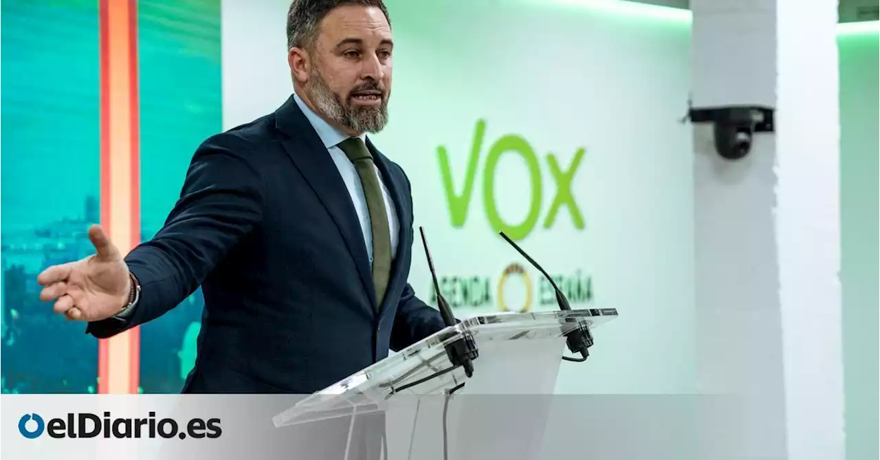 Abascal teme que Sánchez desoiga al Constitucional y 'continúe con su plan de perpetuarse'