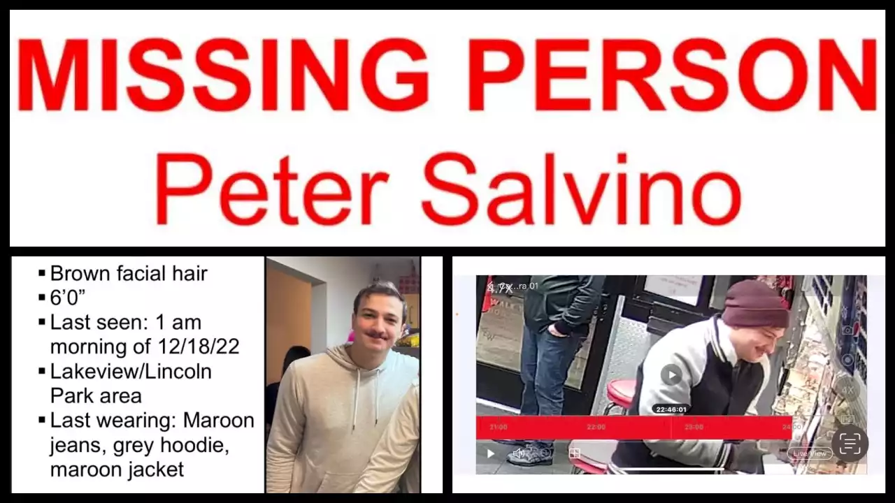 Peter Salvino missing: New details surface after Chicago man vanishes