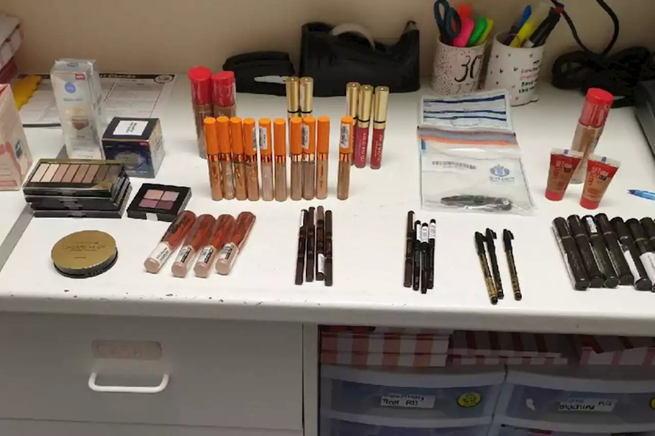 Man arrested after 'stealing £500 worth of beauty products'