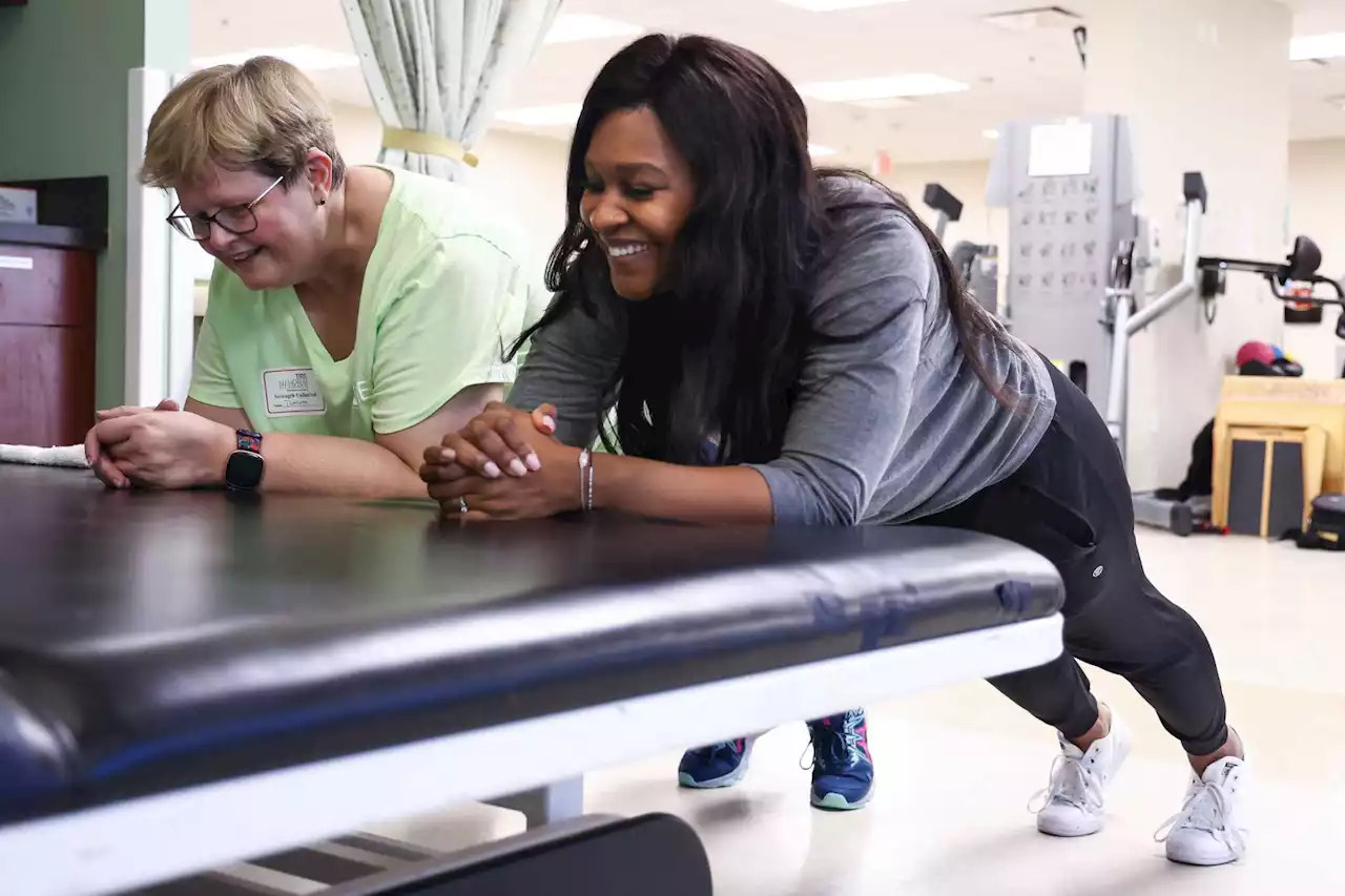 After chemo side effects damaged her nervous system, Missouri City woman relearns to walk