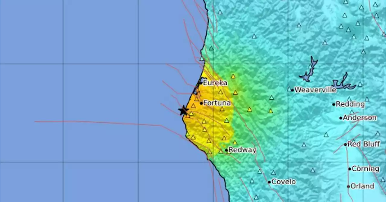 Magnitude 6.4 Earthquake Shakes Parts Of Northern California