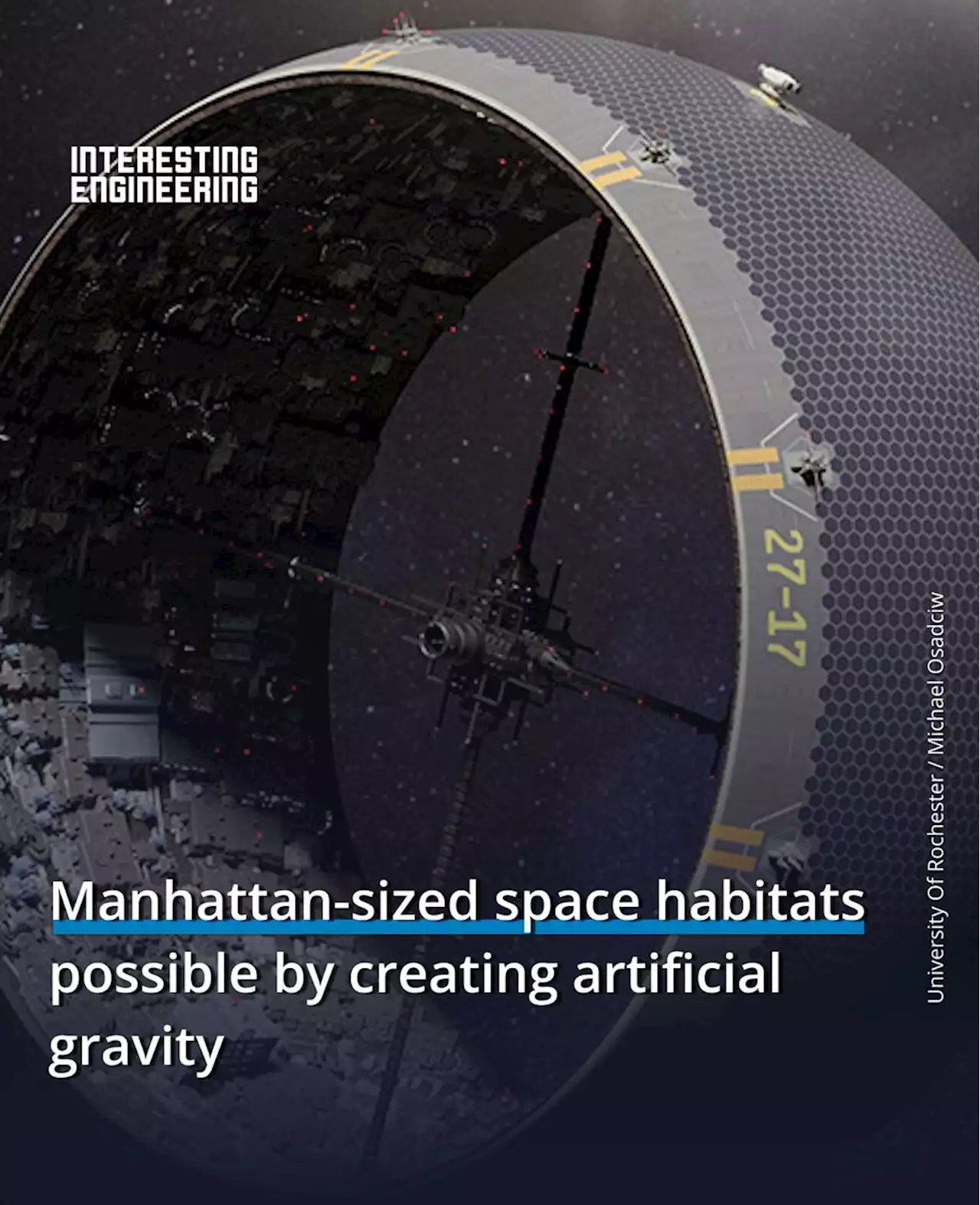 Humans could one day live in Manhattan-sized asteroid megacities