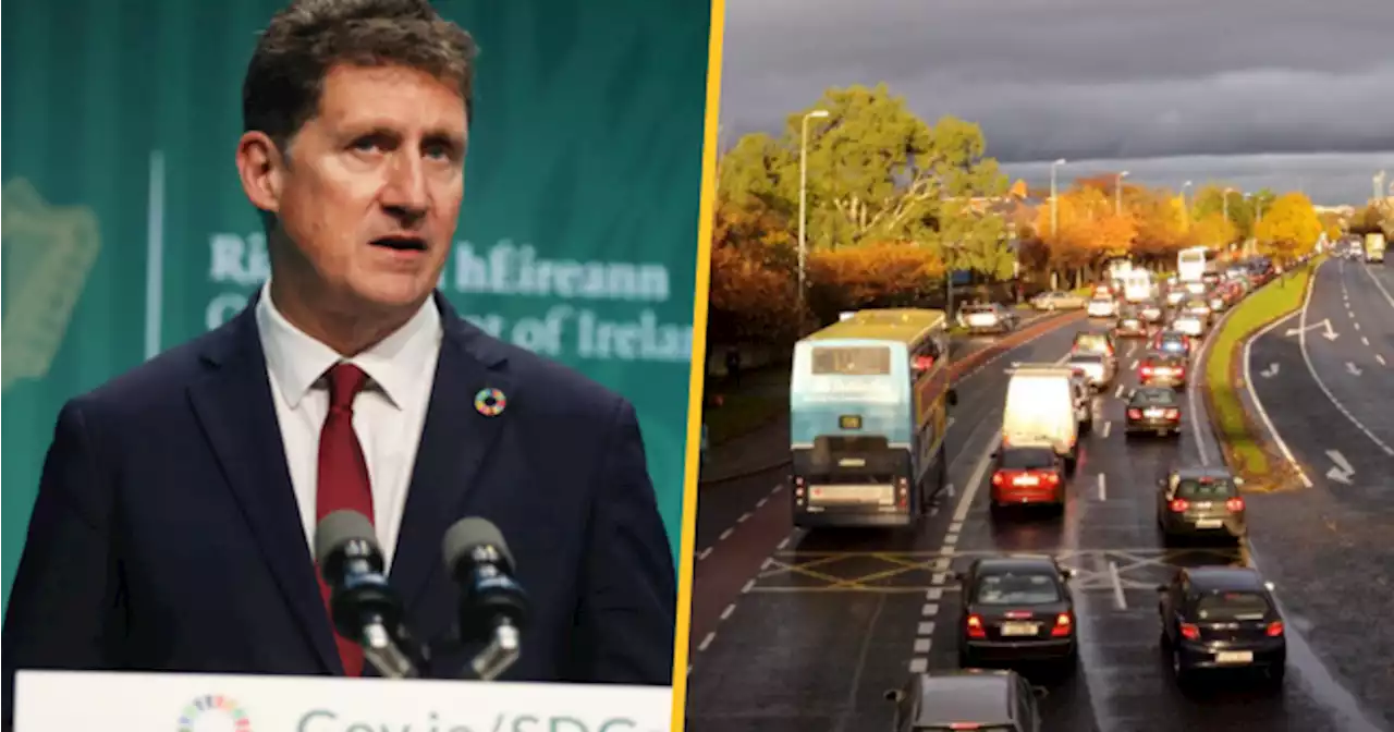 Eamon Ryan aiming to take one in five cars off the road by 2030 | JOE.ie