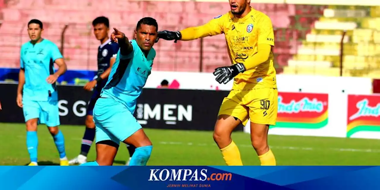 Hasil Arema FC Vs Madura United 0-2, Tren Kemenangan Singo Edan Terhenti