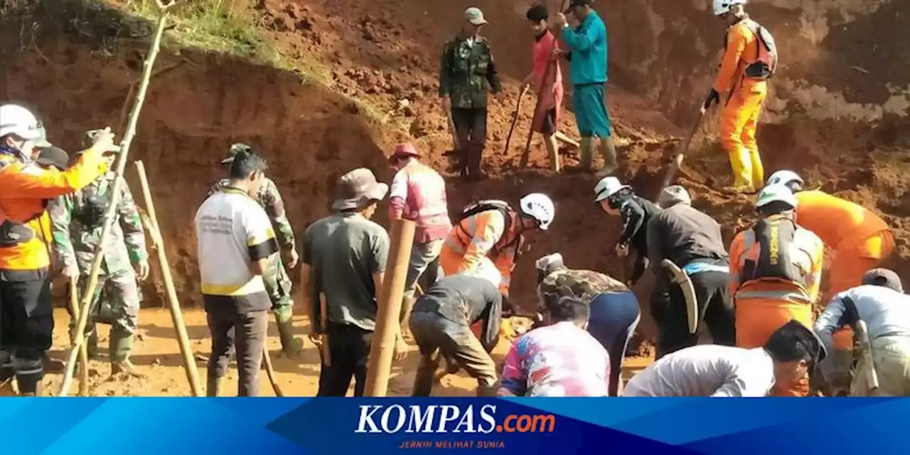 Korban Tertimbun Longsor di Sumedang Ditemukan Tewas