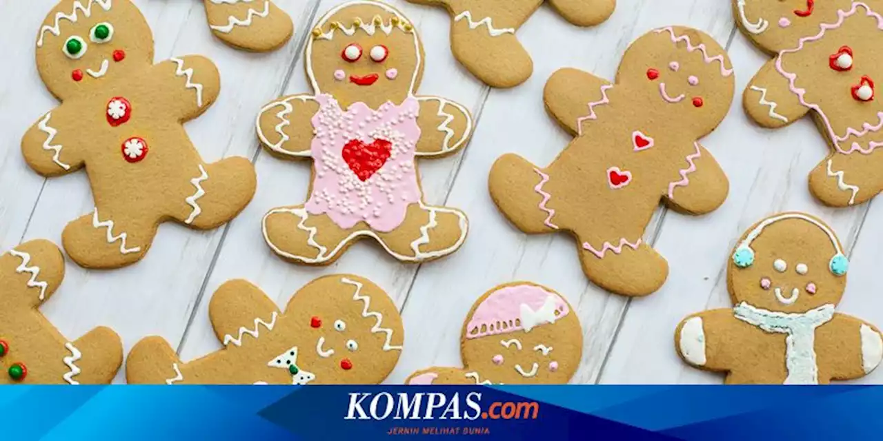 Resep Gingerbread Cookies Khas Natal, Cocok Disajikan untuk Keluarga