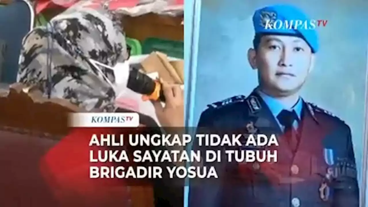 Ahli Forensik Soal Bekas Sayatan di Tubuh Brigadir Yosua: Tidak Ada Luka Lain Selain Luka Tembak!