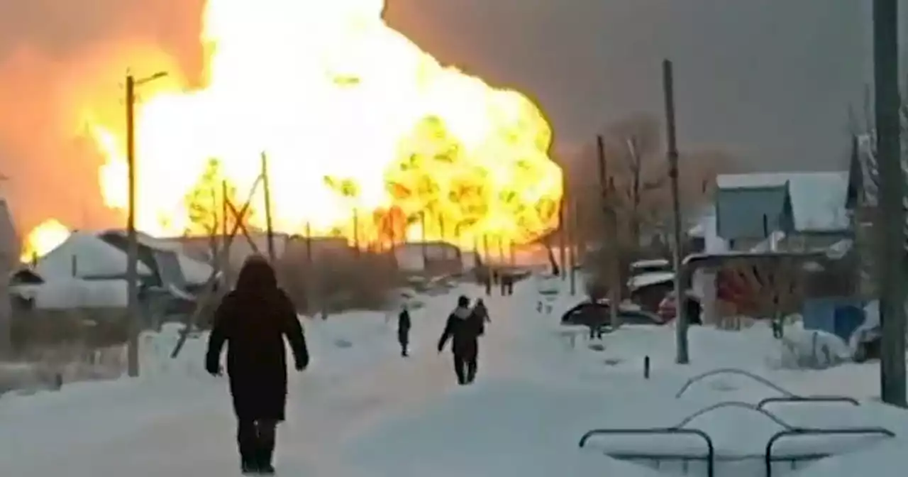 Explosion an Russlands wichtigster Erdgas-Pipeline