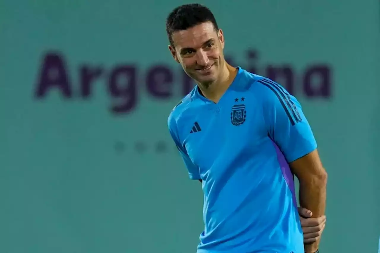 Con un posteo, Lionel Scaloni presentó a su esposa por primera vez en las redes