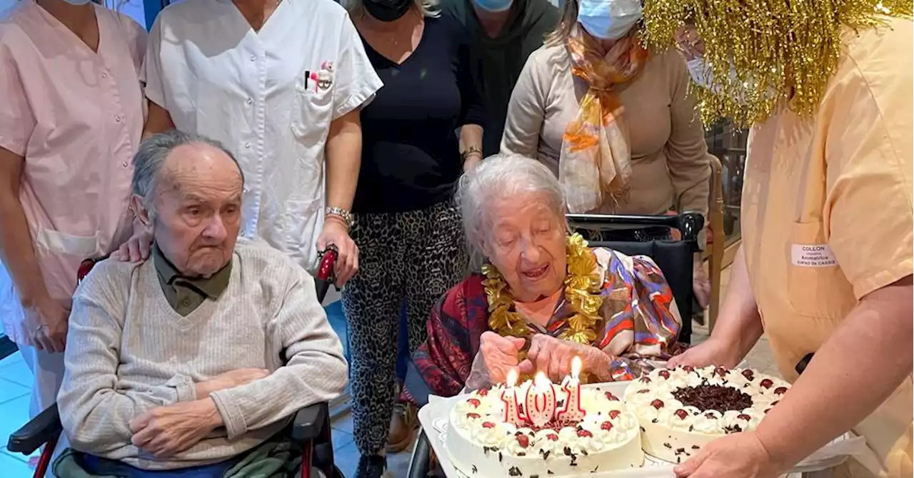 Cassis : des centenaires à l'Ehpad de la Soubeyranne