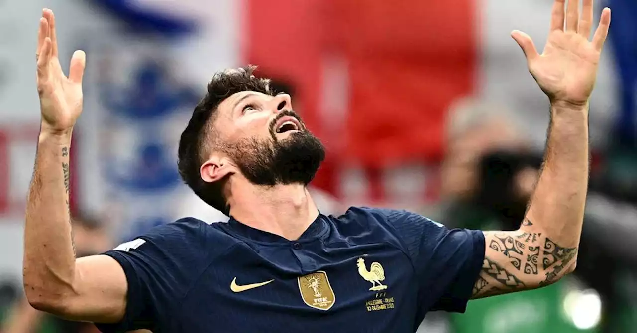 Mondial 2022 : 'C'est que du bonheur quand même', savoure Olivier Giroud