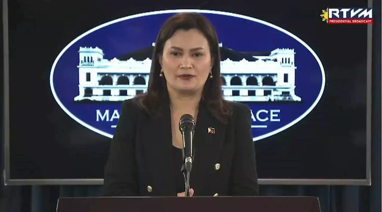 Palace names TV host Daphne Oseña as 'Malacañang press briefer'