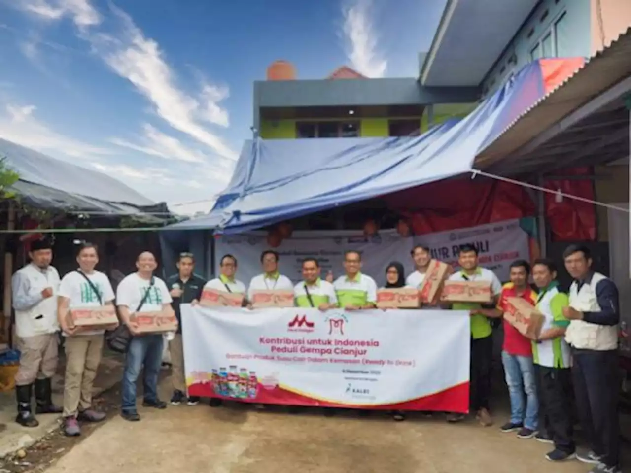 Kalbe Farma Kirim Bantuan untuk Korban Bencana Gempa di Cianjur