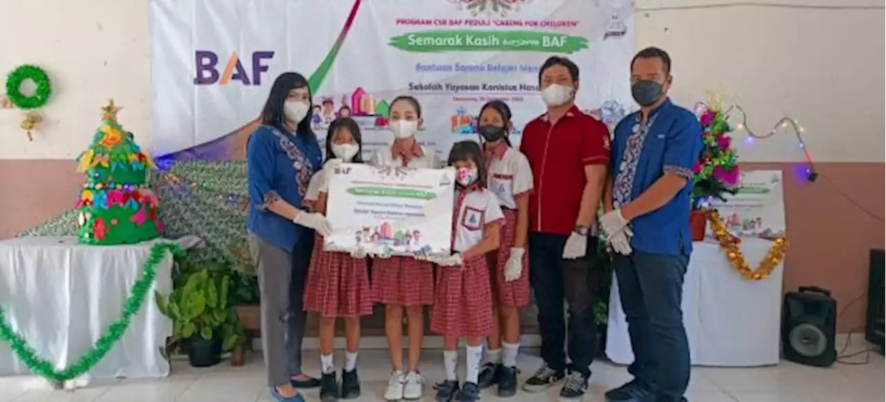 Program BAF Caring for Children Beri Bantuan Pendidikan untuk Anak-Anak