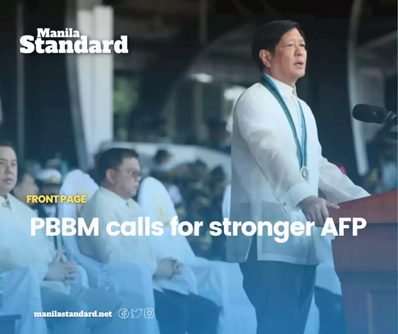 PBBM calls for stronger AFP