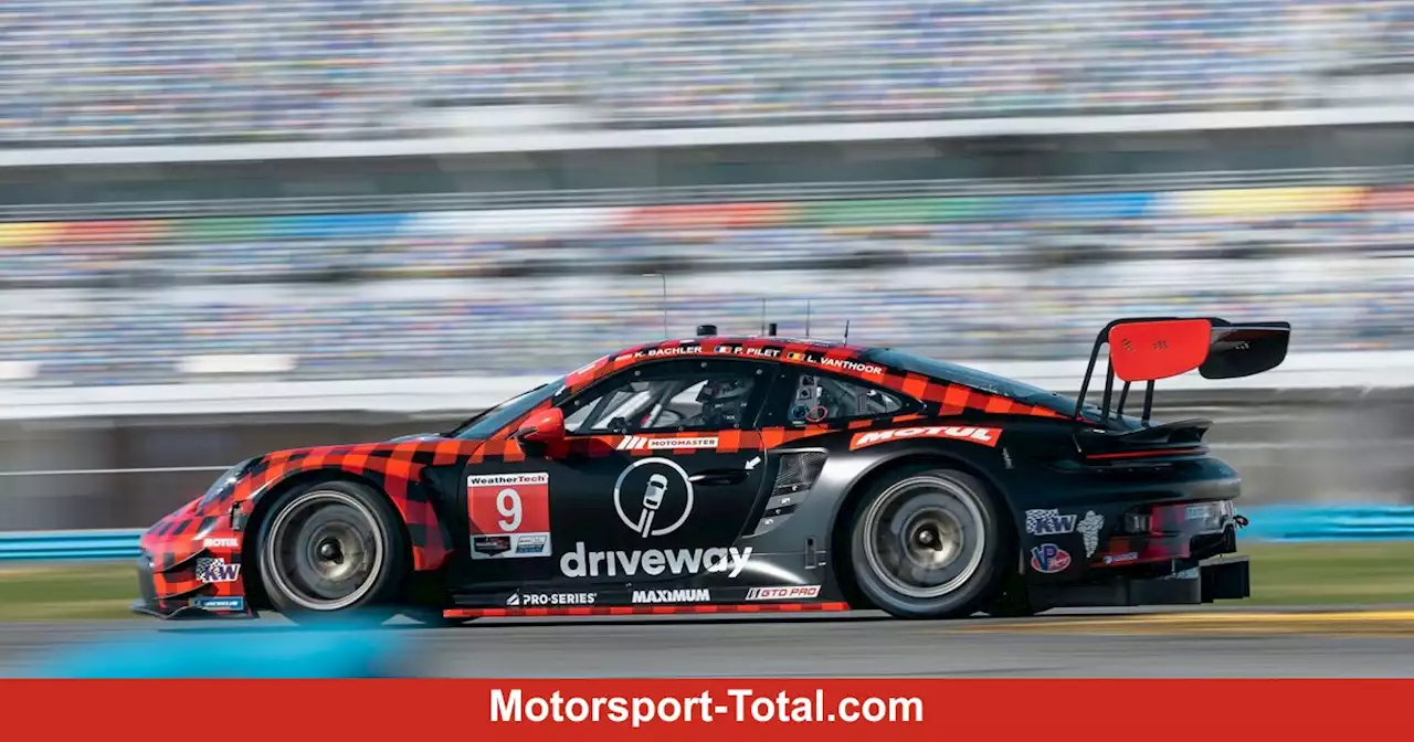 Topcockpit für Porsche-Pilot Bachler: Komplette IMSA-Saison mit Pfaff-Team