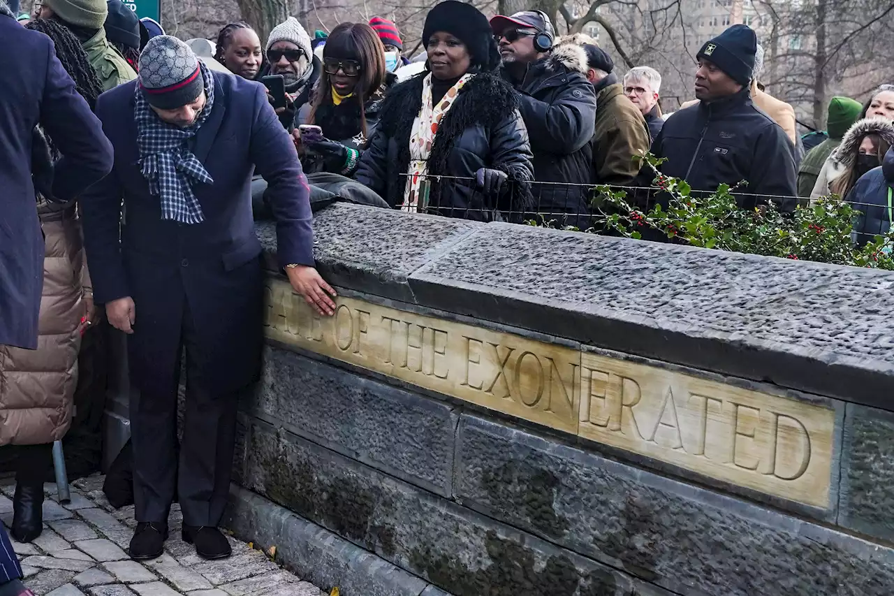 Central Park Gate Honors Wrongly Imprisoned ‘Exonerated 5'