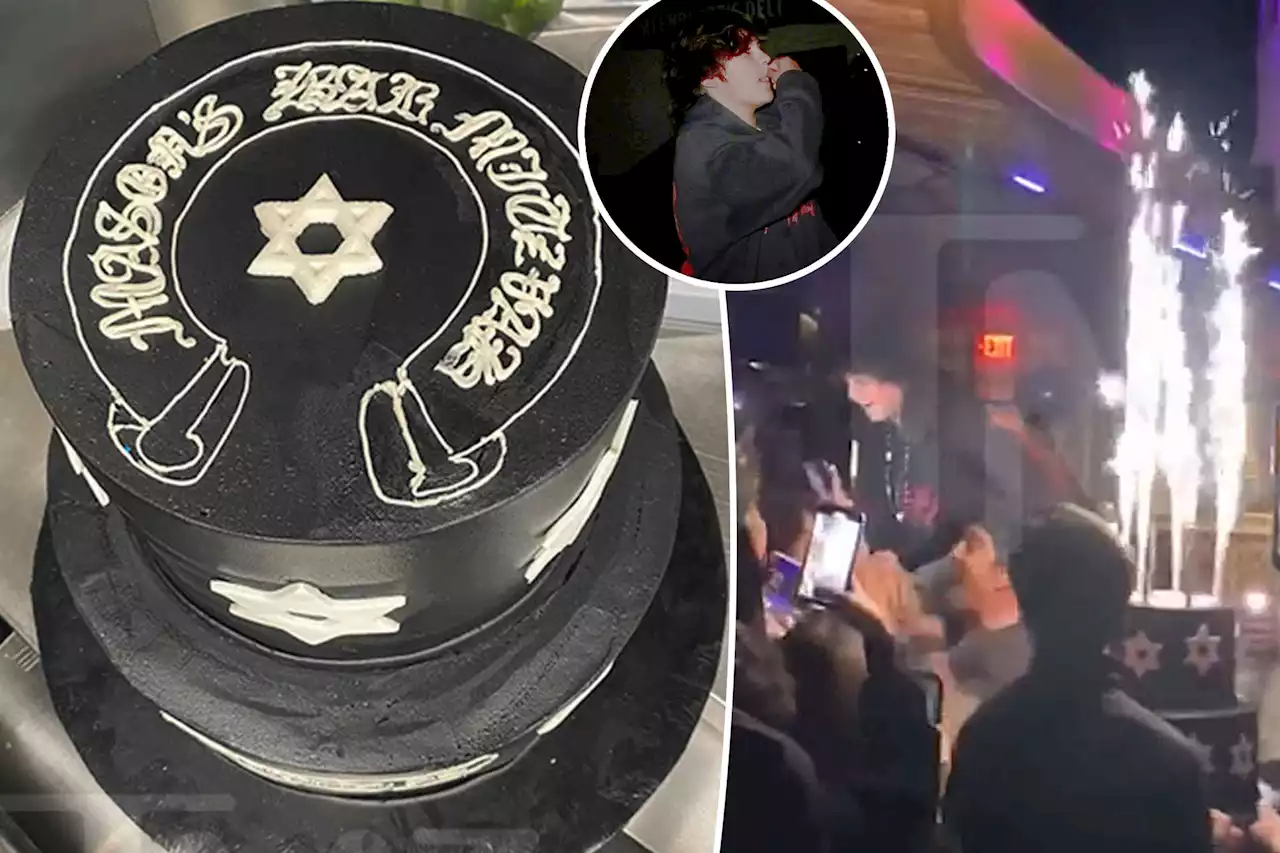 Inside Mason’s lavish bar mitzvah: Food trucks, cake, balloons and more