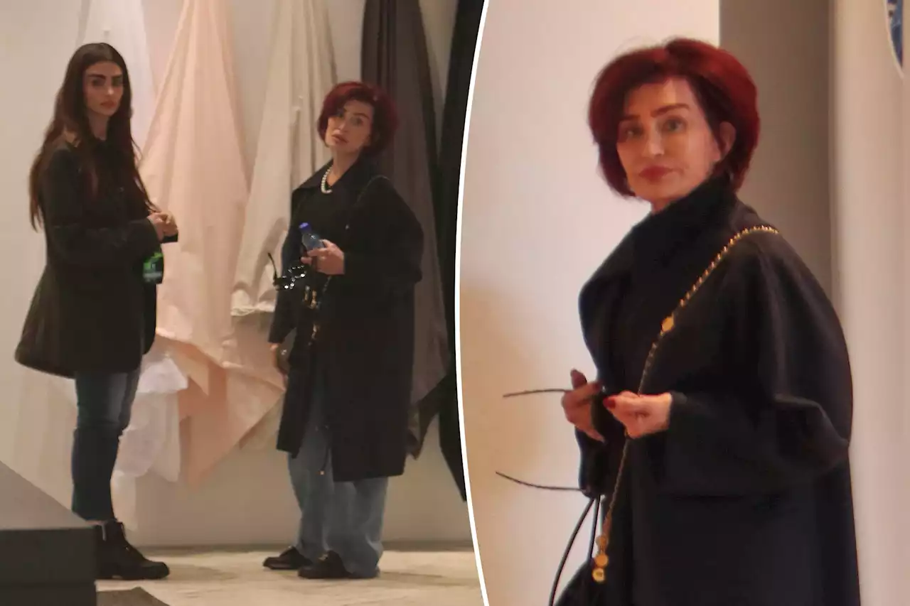 Sharon Osbourne seen shopping in first pics since medical emergency