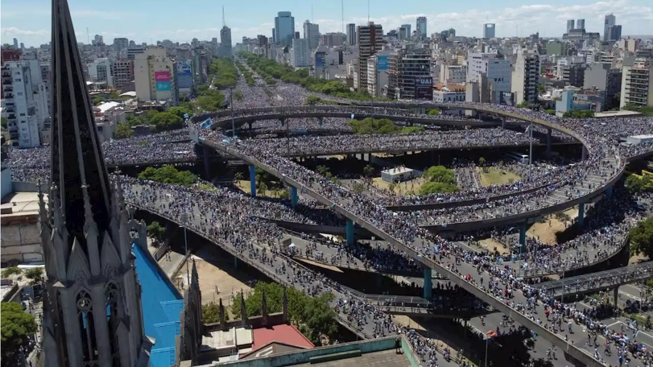 El recorrido de la caravana de la Selección: incertidumbre por la 'vuelta olímpica' de la Scaloneta