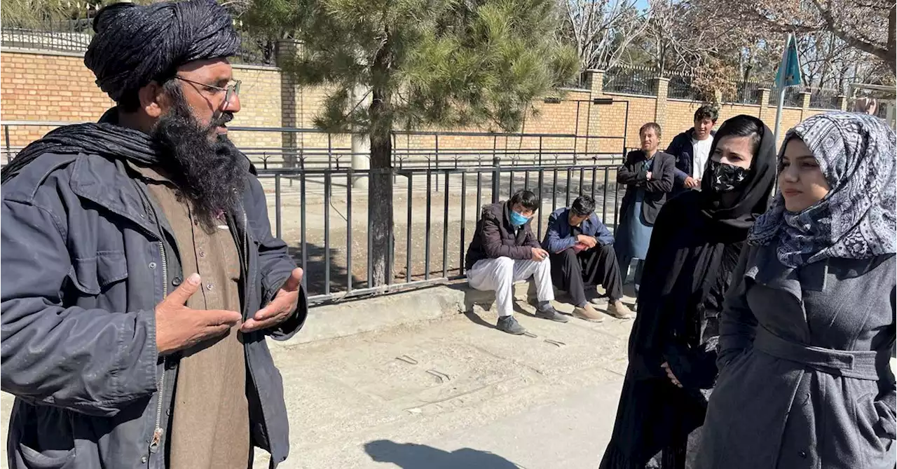 Taliban-led Afghan administration suspends female students from universities