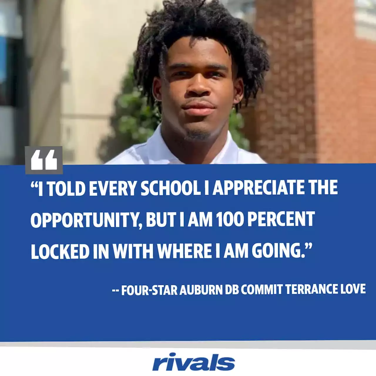 Rivals.com - Georgia Tech official doesn’t change Terrance Love’s Auburn commitment