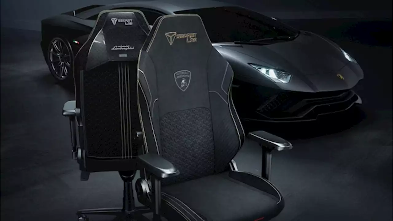 Lamborghini and Secretlab’s New Gaming Chair Has a Carbon-Fiber Shell, Just Like Your Raging Bull