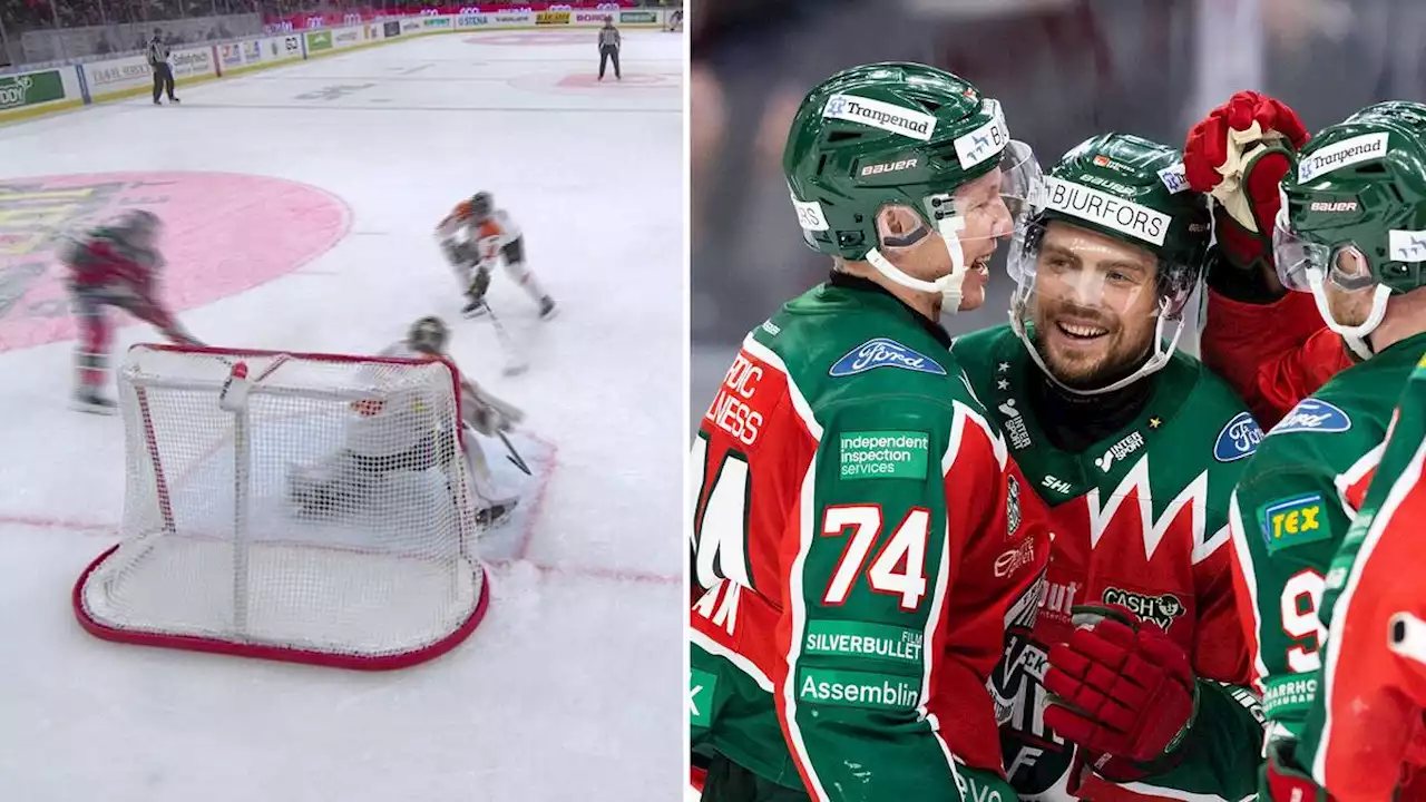 Ishockey: Dråpligt avgörande när Frölunda slog Brynäs efter förlängning