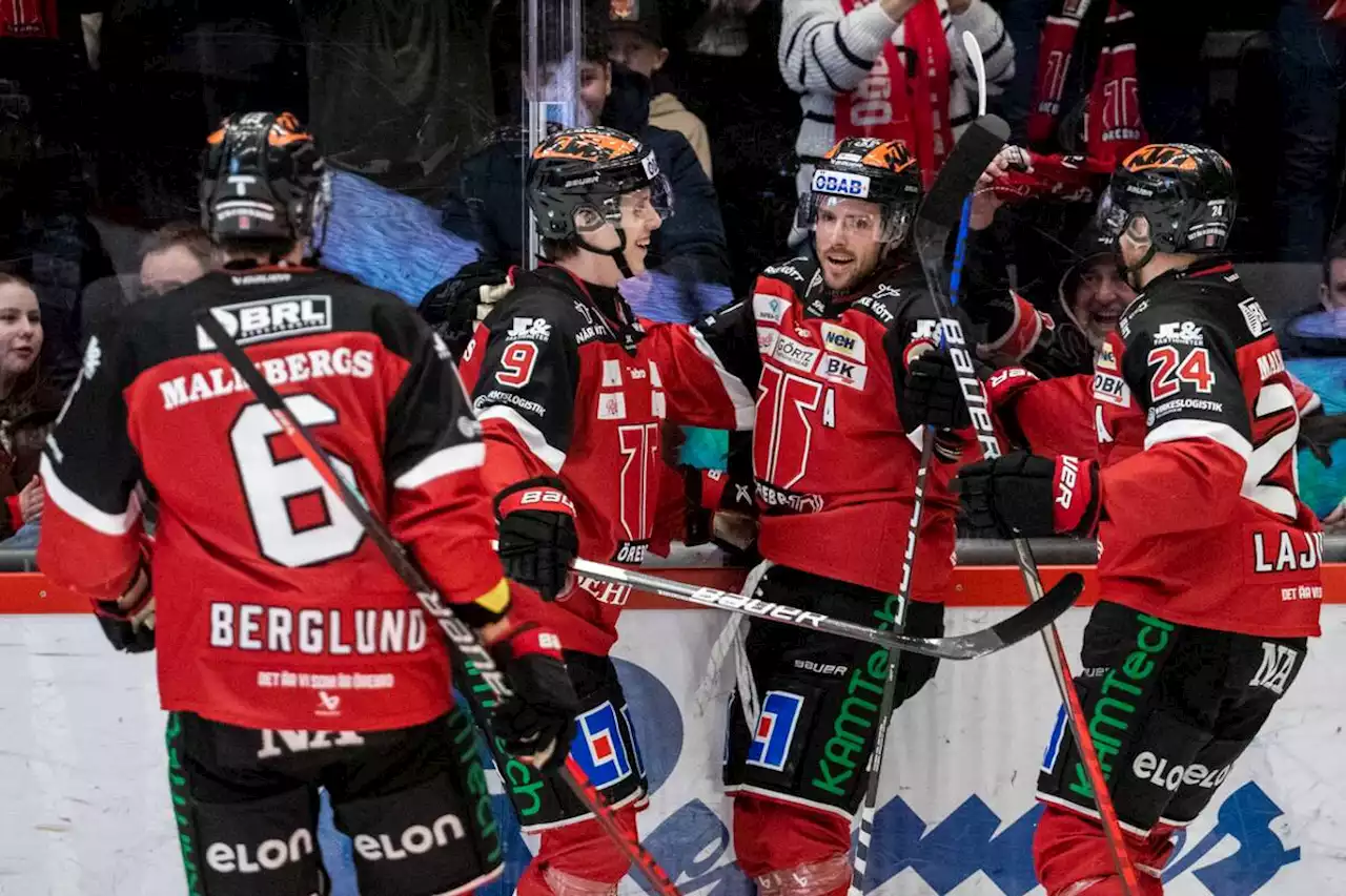 Ishockey: Örebro ångar på – tog femte raka segern