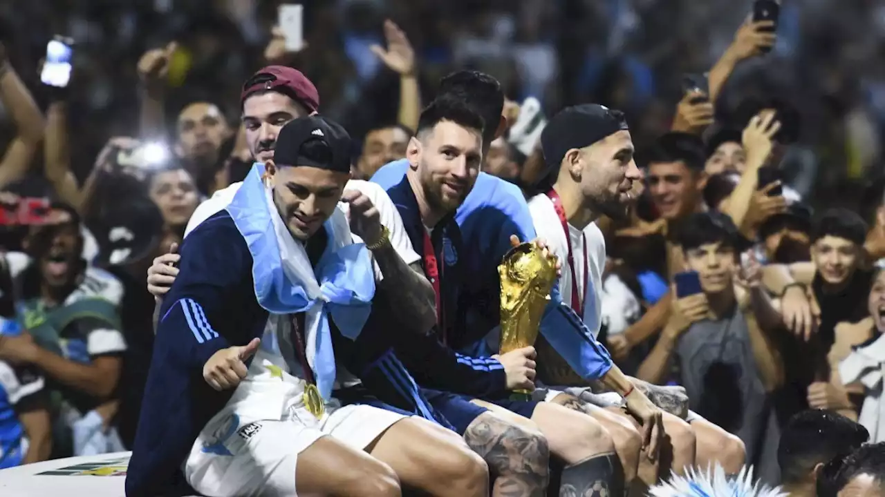 Bilder: Weltmeister Argentinien in der Heimat empfangen