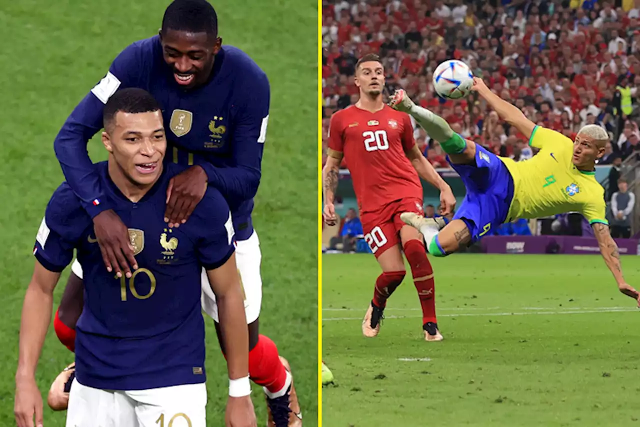 Mbappe strike and Richarlison screamer but no Messi in WC Goal of the Tournament list