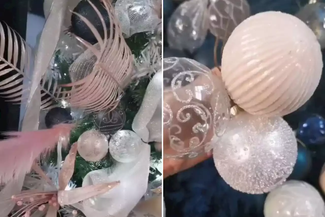 Savvy woman shows how to make Christmas tree look expensive with bauble hack