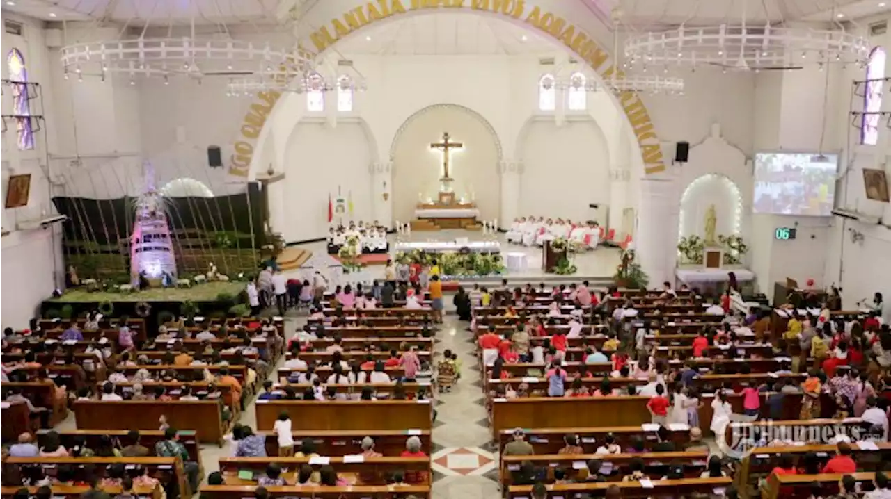 Ibadah di Gereja Diperbolehkan 100 Persen, Ini Panduan Perayaan Natal Tahun 2022 - Tribunnews.com