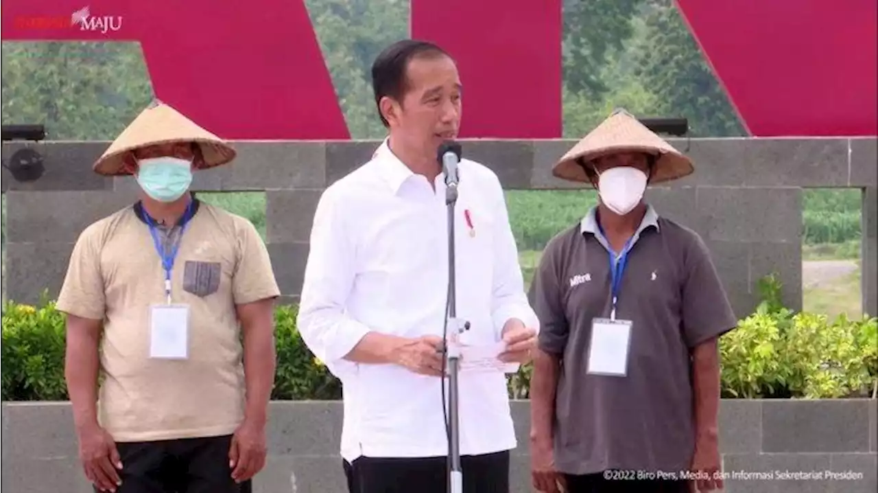 Presiden Jokowi Resmikan Bendungan Semantok di Nganjuk yang Telan Biaya hingga Rp 2,5 Triliun - Tribunnews.com