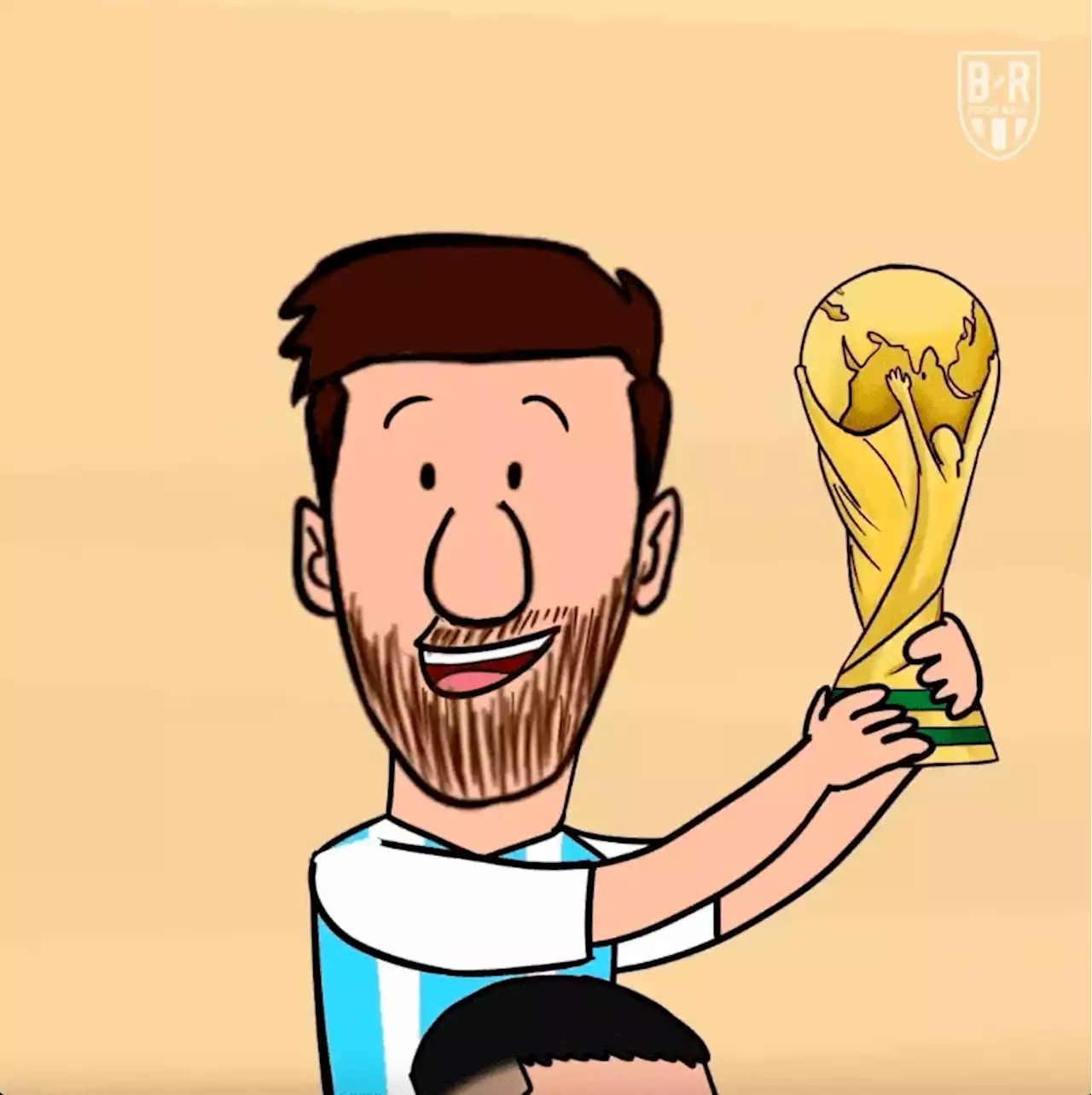 La INCREÍBLE animación viral que resume LO MEJOR del Mundial de Qatar 2022 - TyC Sports