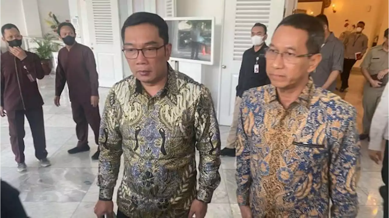 Ridwan Kamil Temui Pj Gubernur DKI, Janjikan Jakarta Akan Lebih Aman dari Banjir