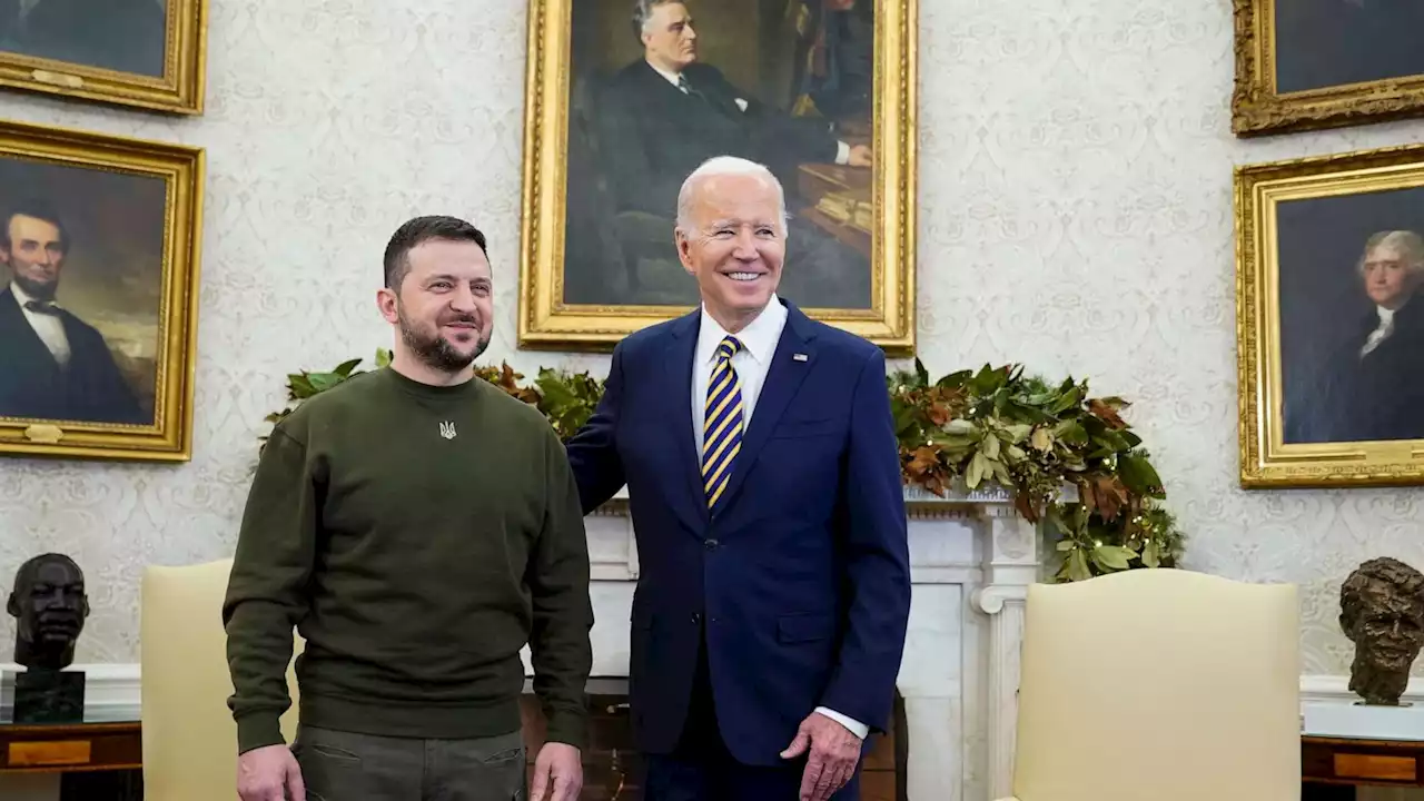 Ukraine's Zelenskyy in Washington live updates: Biden says 'we stand with you'