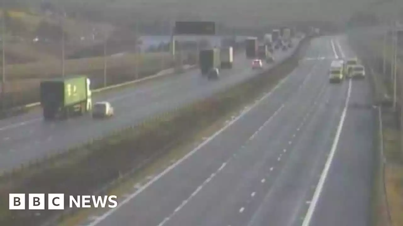 Huddersfield: M62 closed westbound after fatal crash