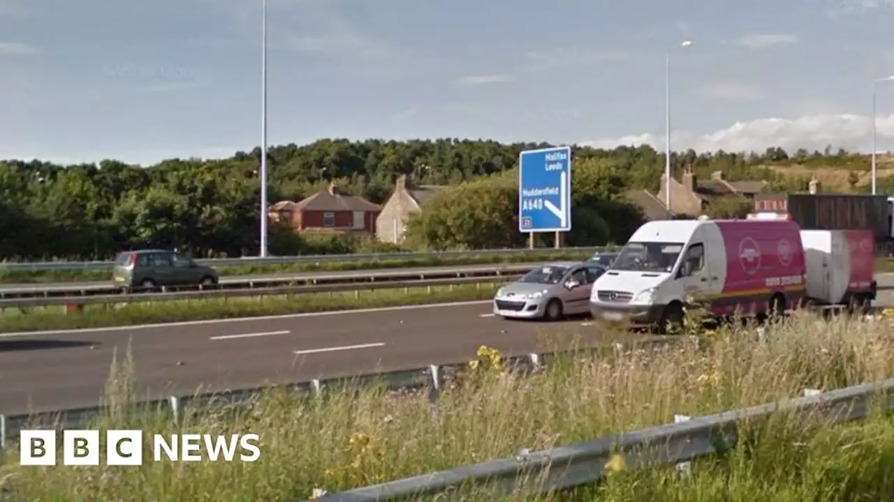 Huddersfield: M62 closed westbound after serious crash