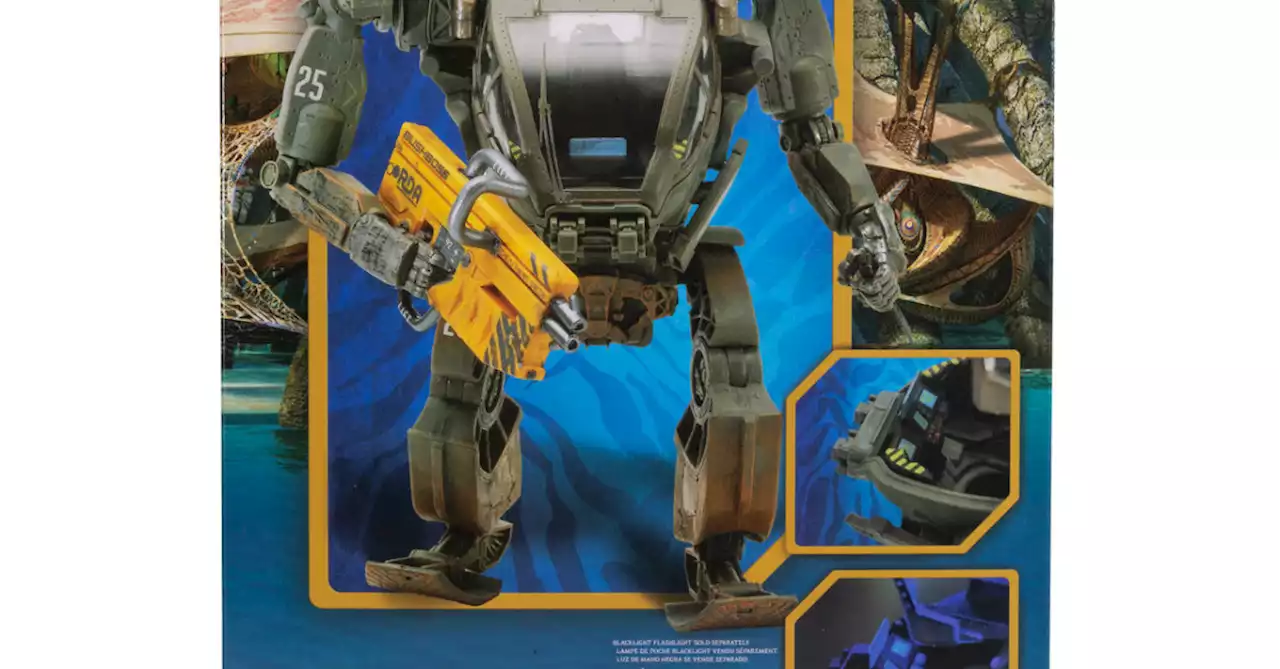 Avatar: The Way of Water Crab and AMP Suit Deploy with McFarlane Toys