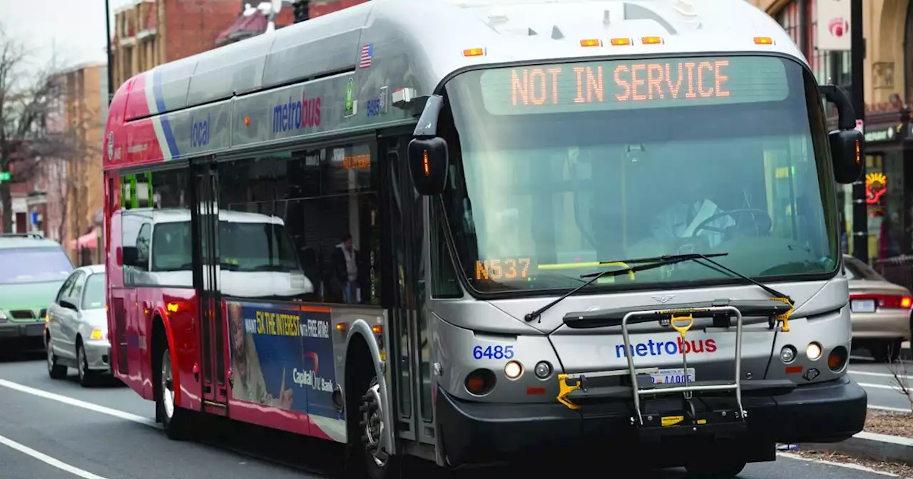 DC poised to make bus service free throughout district starting in July