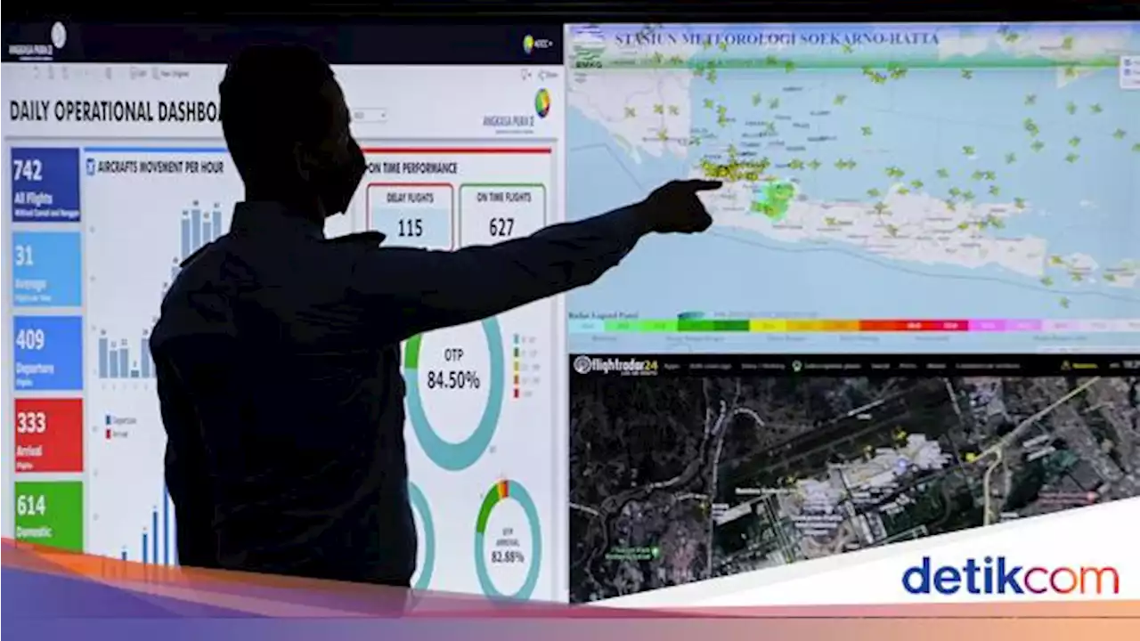 Ini Ruangan Canggih buat Pantau Penumpang dan Pesawat Saat Nataru