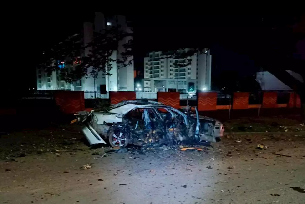 Carrobomba explotó en Jamundí, Valle