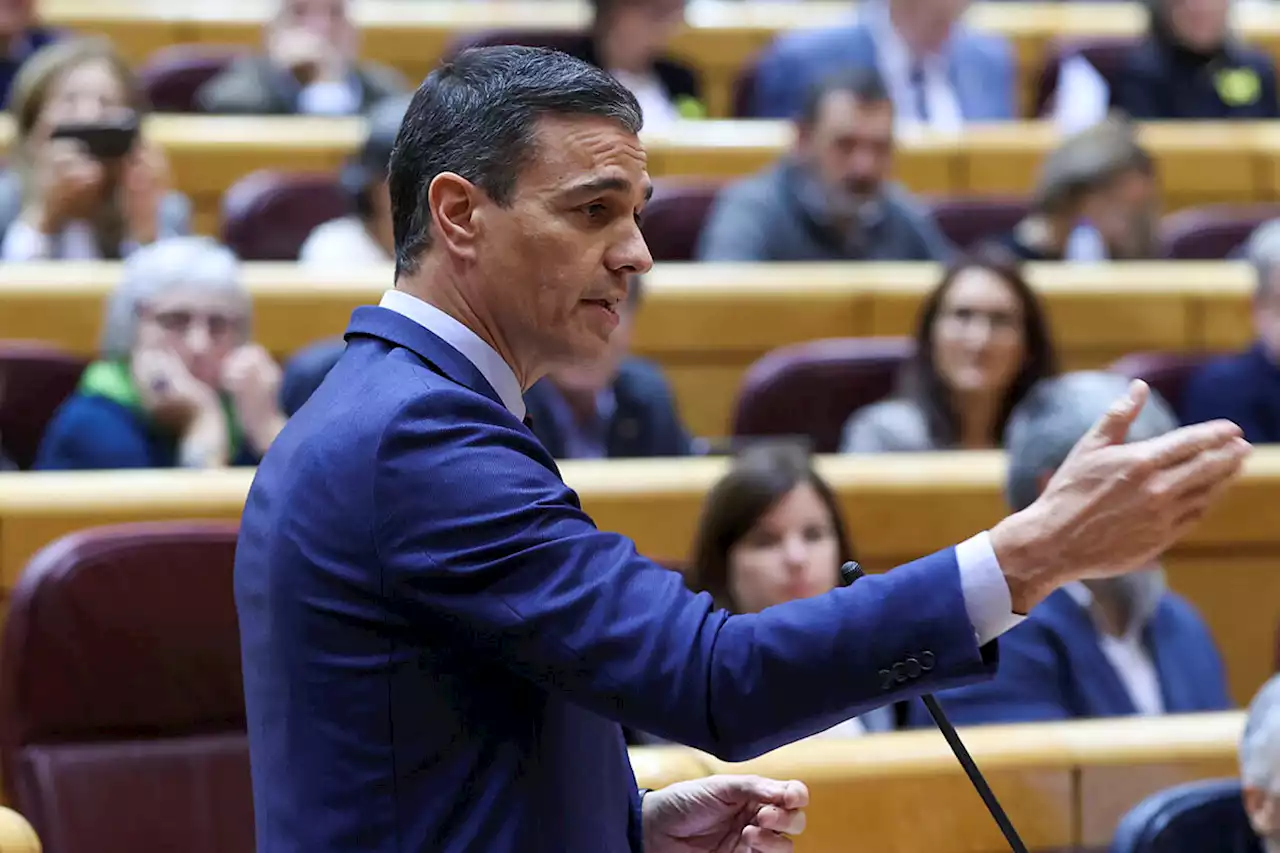 Sánchez acusa a Feijóo de 'enmudecer' al Parlamento