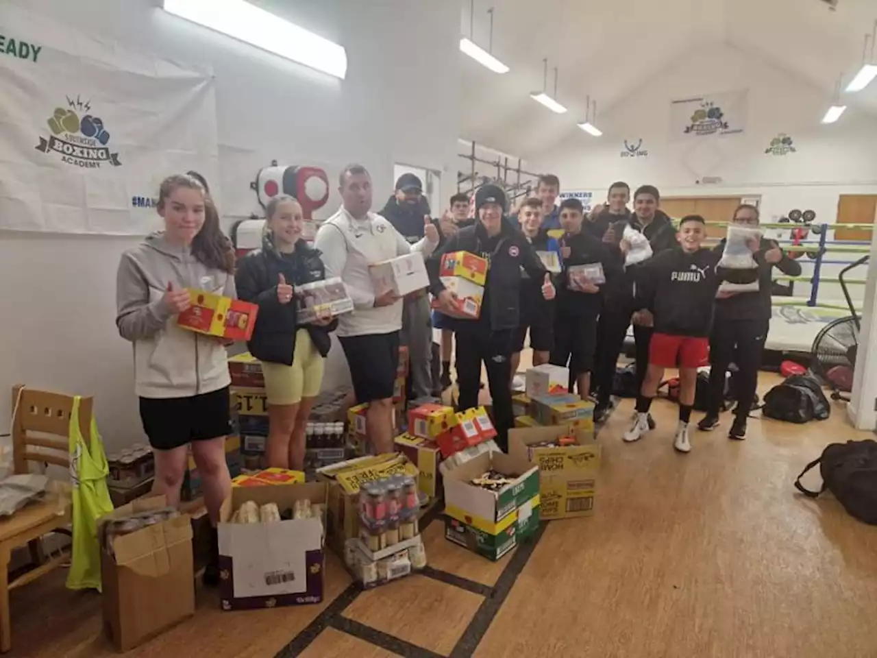 Glasgow boxing club to drop off free 'bags of essentials' to vulnerable and elderly