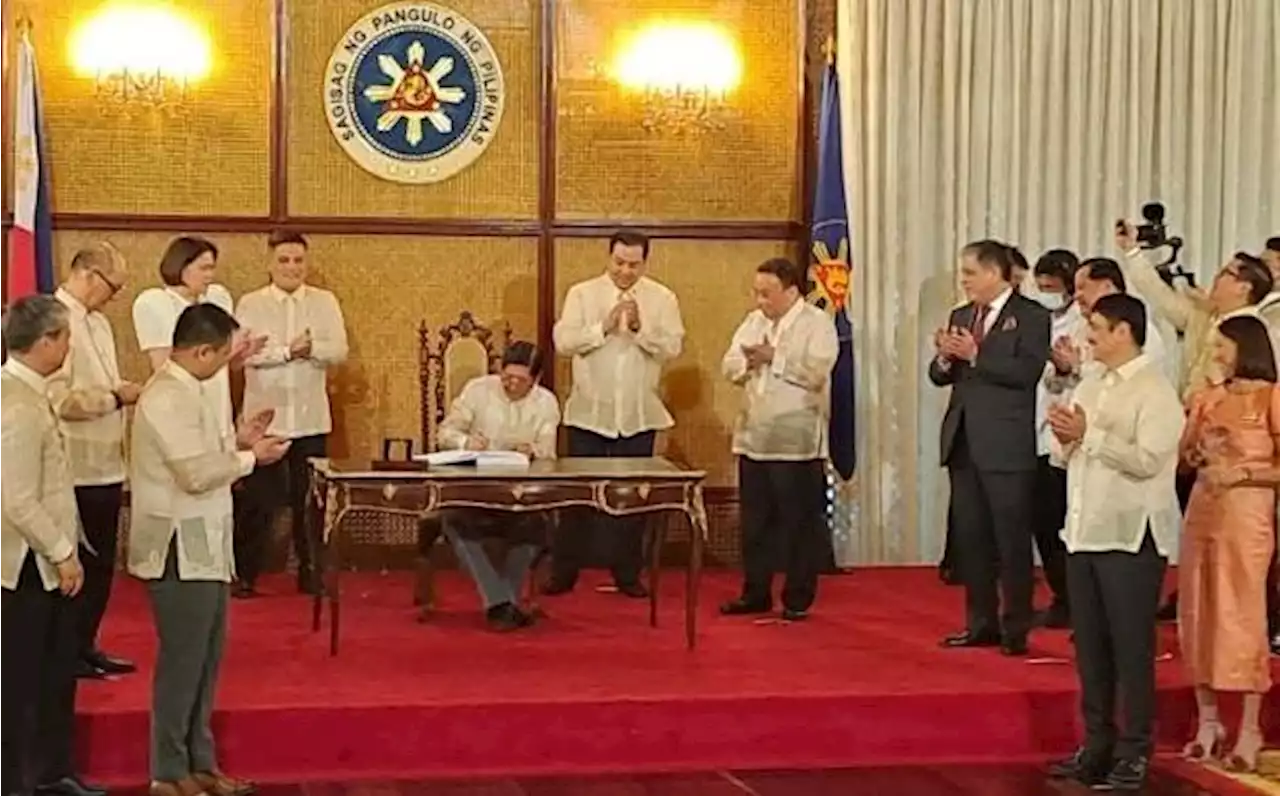 Marcos vetoes three budget items for 2023