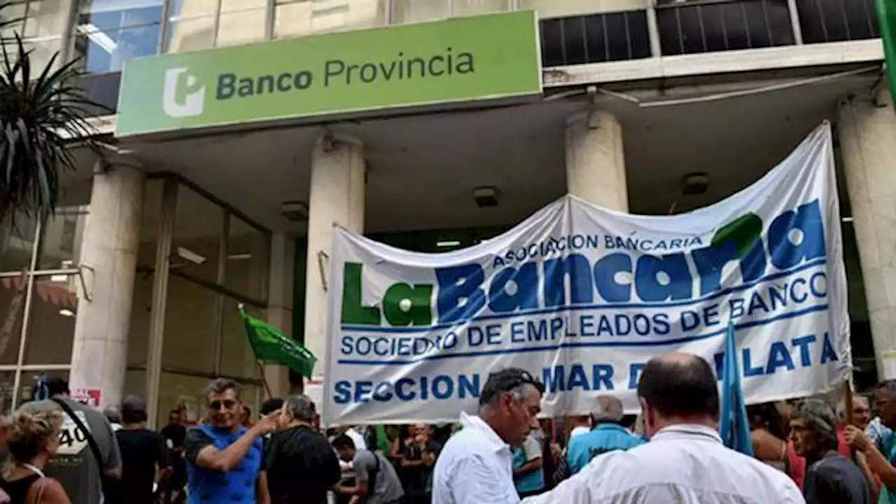 Paro total en Banco Provincia: por qué no atenderán al público